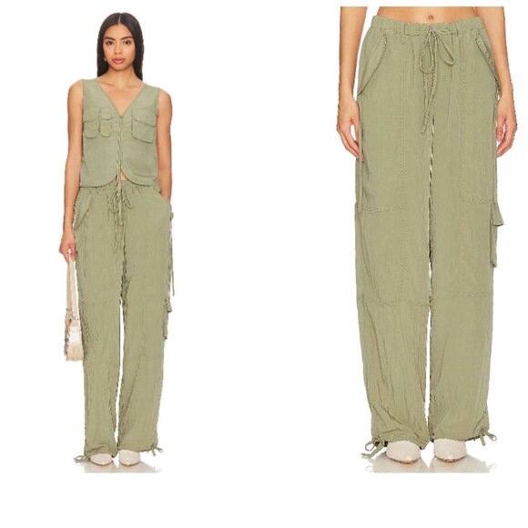 LPA Sojnita Parachute Pant Size S - Picture 2 of 11